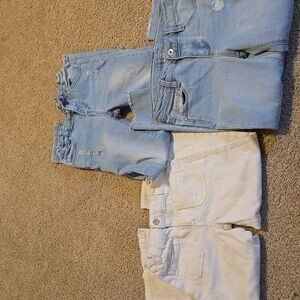 Stylish Kids Denim Shorts and Pants Set 6 6x